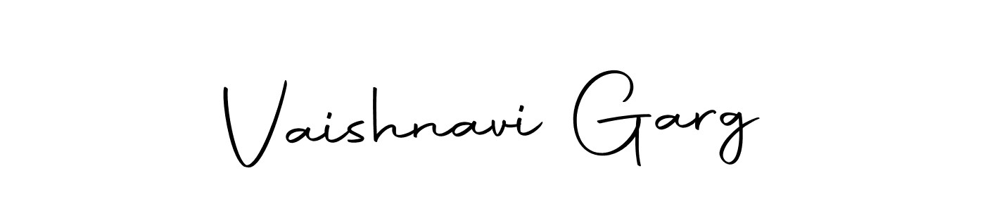 Make a beautiful signature design for name Vaishnavi Garg. With this signature (Autography-DOLnW) style, you can create a handwritten signature for free. Vaishnavi Garg signature style 10 images and pictures png