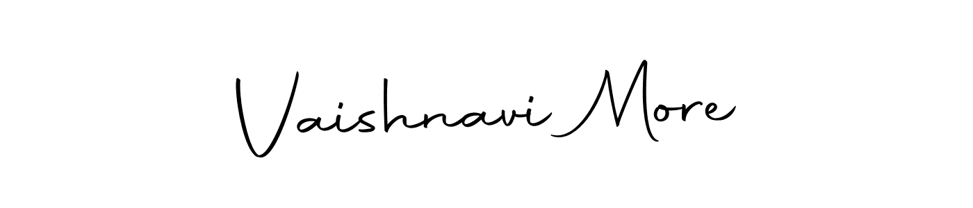 Vaishnavi More stylish signature style. Best Handwritten Sign (Autography-DOLnW) for my name. Handwritten Signature Collection Ideas for my name Vaishnavi More. Vaishnavi More signature style 10 images and pictures png