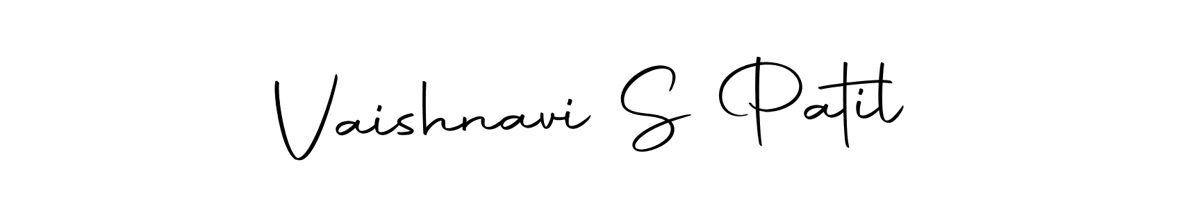 Design your own signature with our free online signature maker. With this signature software, you can create a handwritten (Autography-DOLnW) signature for name Vaishnavi S Patil. Vaishnavi S Patil signature style 10 images and pictures png