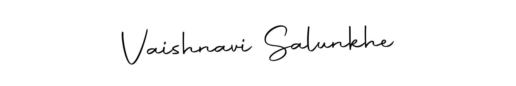 Make a short Vaishnavi Salunkhe signature style. Manage your documents anywhere anytime using Autography-DOLnW. Create and add eSignatures, submit forms, share and send files easily. Vaishnavi Salunkhe signature style 10 images and pictures png