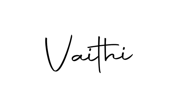 Use a signature maker to create a handwritten signature online. With this signature software, you can design (Autography-DOLnW) your own signature for name Vaithi. Vaithi signature style 10 images and pictures png