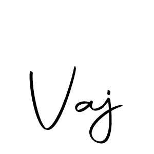 Create a beautiful signature design for name Vaj. With this signature (Autography-DOLnW) fonts, you can make a handwritten signature for free. Vaj signature style 10 images and pictures png