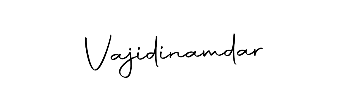 Vajidinamdar stylish signature style. Best Handwritten Sign (Autography-DOLnW) for my name. Handwritten Signature Collection Ideas for my name Vajidinamdar. Vajidinamdar signature style 10 images and pictures png