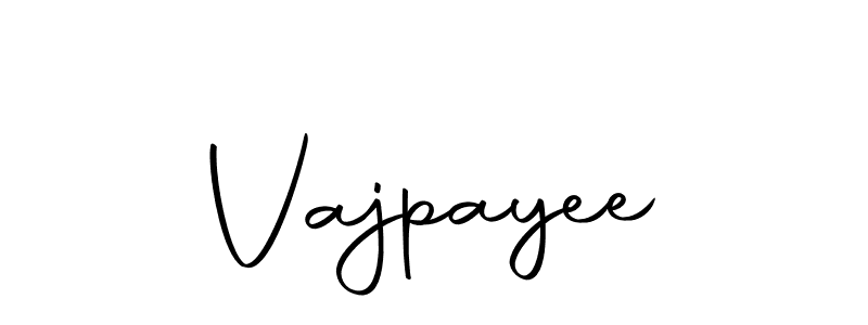 How to make Vajpayee signature? Autography-DOLnW is a professional autograph style. Create handwritten signature for Vajpayee name. Vajpayee signature style 10 images and pictures png