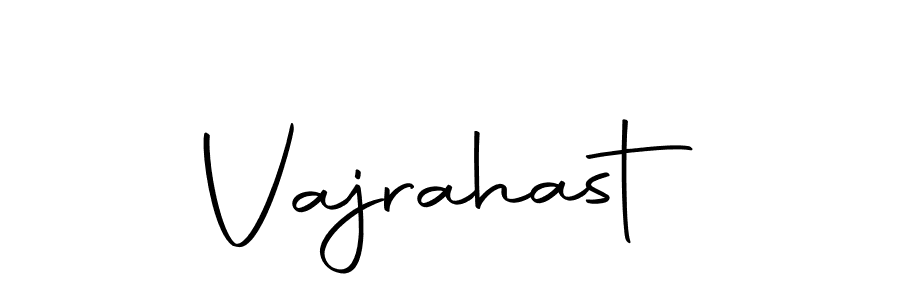 Vajrahast stylish signature style. Best Handwritten Sign (Autography-DOLnW) for my name. Handwritten Signature Collection Ideas for my name Vajrahast. Vajrahast signature style 10 images and pictures png