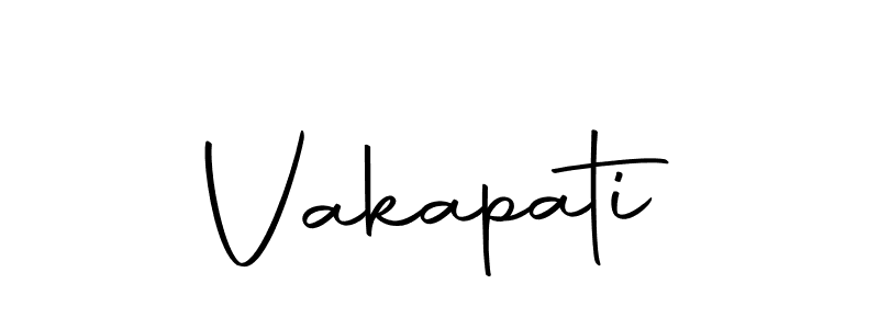 Use a signature maker to create a handwritten signature online. With this signature software, you can design (Autography-DOLnW) your own signature for name Vakapati. Vakapati signature style 10 images and pictures png