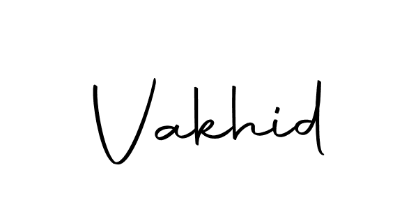 Vakhid stylish signature style. Best Handwritten Sign (Autography-DOLnW) for my name. Handwritten Signature Collection Ideas for my name Vakhid. Vakhid signature style 10 images and pictures png