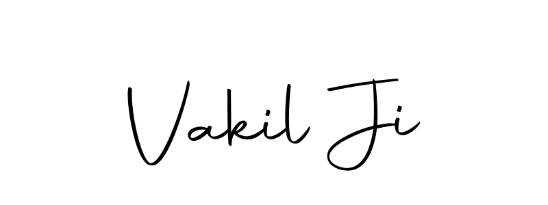 Vakil Ji stylish signature style. Best Handwritten Sign (Autography-DOLnW) for my name. Handwritten Signature Collection Ideas for my name Vakil Ji. Vakil Ji signature style 10 images and pictures png