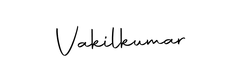 Make a beautiful signature design for name Vakilkumar. Use this online signature maker to create a handwritten signature for free. Vakilkumar signature style 10 images and pictures png