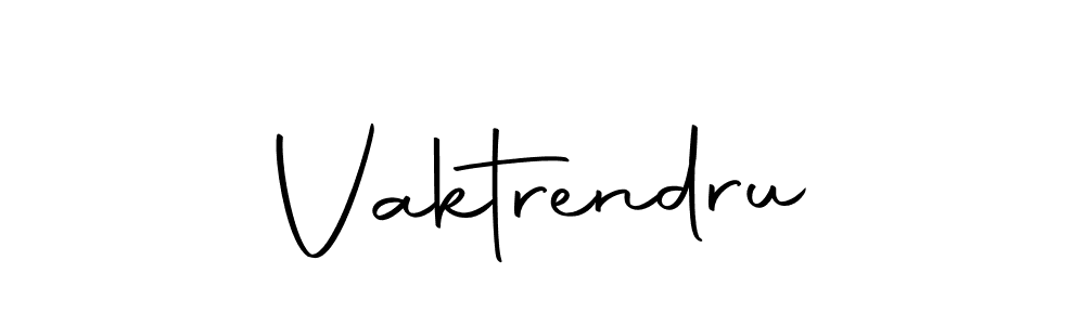 Use a signature maker to create a handwritten signature online. With this signature software, you can design (Autography-DOLnW) your own signature for name Vaktrendru. Vaktrendru signature style 10 images and pictures png