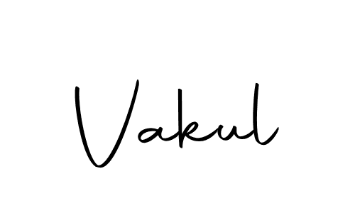 Make a beautiful signature design for name Vakul. With this signature (Autography-DOLnW) style, you can create a handwritten signature for free. Vakul signature style 10 images and pictures png