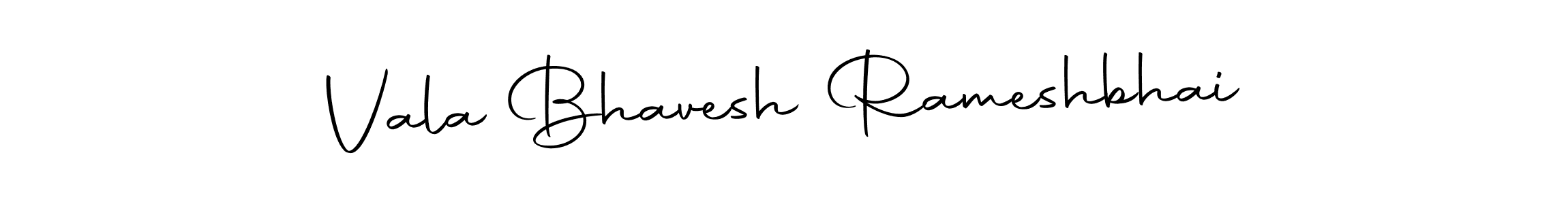 Autography-DOLnW is a professional signature style that is perfect for those who want to add a touch of class to their signature. It is also a great choice for those who want to make their signature more unique. Get Vala Bhavesh Rameshbhai name to fancy signature for free. Vala Bhavesh Rameshbhai signature style 10 images and pictures png