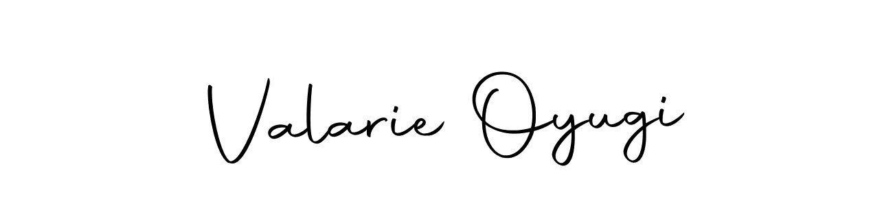 The best way (Autography-DOLnW) to make a short signature is to pick only two or three words in your name. The name Valarie Oyugi include a total of six letters. For converting this name. Valarie Oyugi signature style 10 images and pictures png