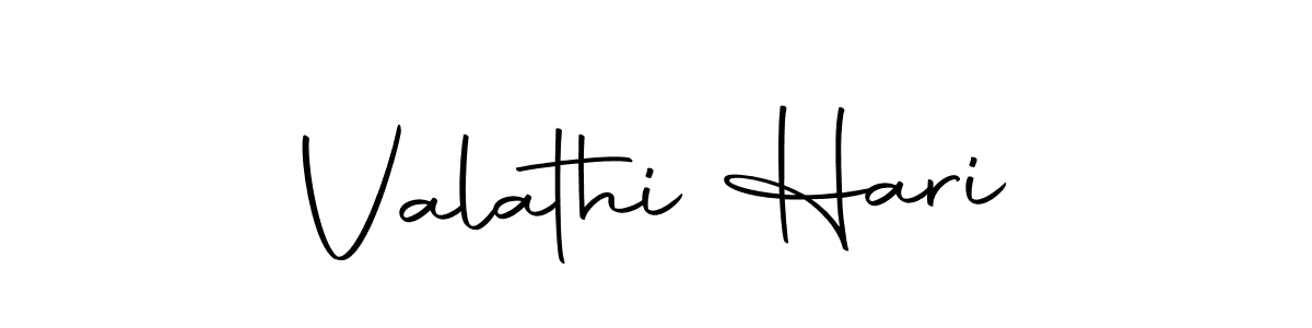 The best way (Autography-DOLnW) to make a short signature is to pick only two or three words in your name. The name Valathi Hari include a total of six letters. For converting this name. Valathi Hari signature style 10 images and pictures png