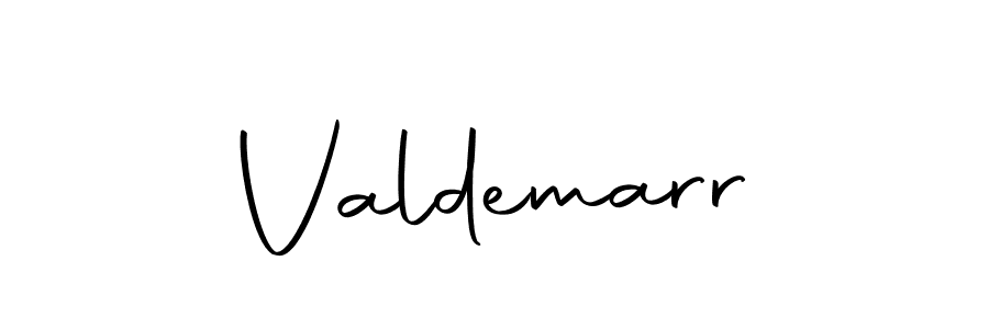 Autography-DOLnW is a professional signature style that is perfect for those who want to add a touch of class to their signature. It is also a great choice for those who want to make their signature more unique. Get Valdemarr name to fancy signature for free. Valdemarr signature style 10 images and pictures png