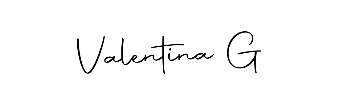 Also we have Valentina G name is the best signature style. Create professional handwritten signature collection using Autography-DOLnW autograph style. Valentina G signature style 10 images and pictures png