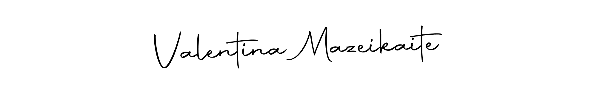 Also You can easily find your signature by using the search form. We will create Valentina Mazeikaite name handwritten signature images for you free of cost using Autography-DOLnW sign style. Valentina Mazeikaite signature style 10 images and pictures png