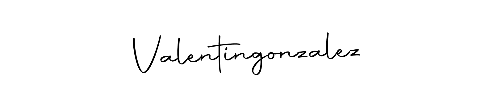 Make a beautiful signature design for name Valentingonzalez. With this signature (Autography-DOLnW) style, you can create a handwritten signature for free. Valentingonzalez signature style 10 images and pictures png