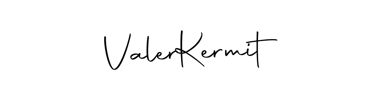 Make a beautiful signature design for name Valer  Kermit. With this signature (Autography-DOLnW) style, you can create a handwritten signature for free. Valer  Kermit signature style 10 images and pictures png