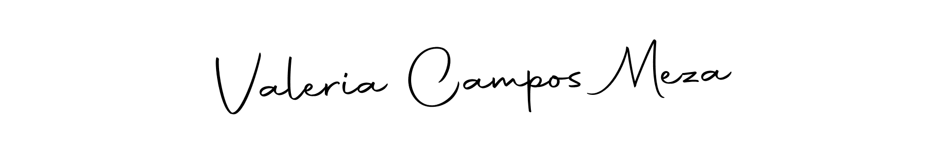 Make a short Valeria Campos Meza signature style. Manage your documents anywhere anytime using Autography-DOLnW. Create and add eSignatures, submit forms, share and send files easily. Valeria Campos Meza signature style 10 images and pictures png