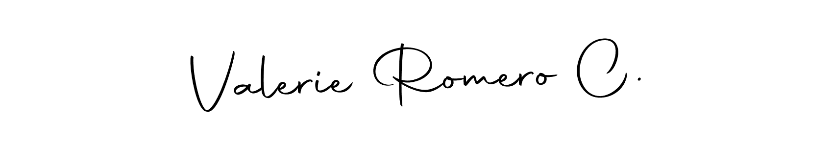 It looks lik you need a new signature style for name Valerie Romero C.. Design unique handwritten (Autography-DOLnW) signature with our free signature maker in just a few clicks. Valerie Romero C. signature style 10 images and pictures png