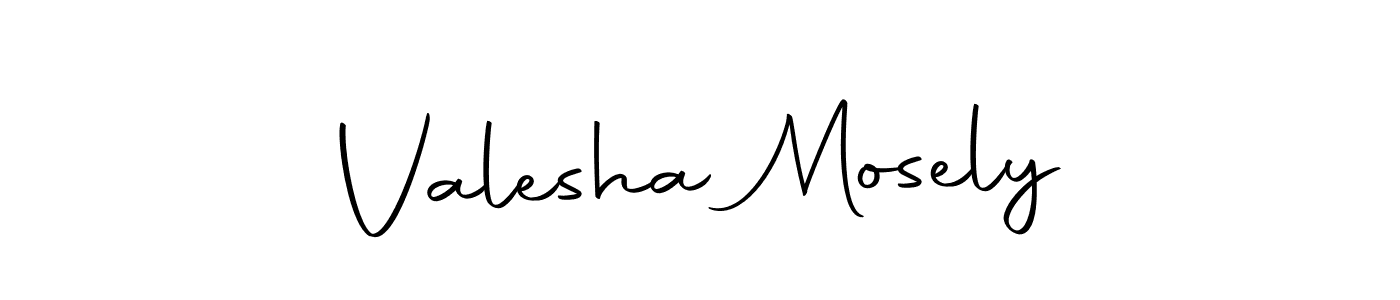 Create a beautiful signature design for name Valesha Mosely. With this signature (Autography-DOLnW) fonts, you can make a handwritten signature for free. Valesha Mosely signature style 10 images and pictures png