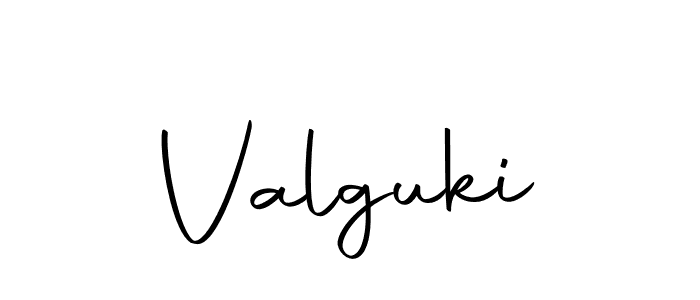 Valguki stylish signature style. Best Handwritten Sign (Autography-DOLnW) for my name. Handwritten Signature Collection Ideas for my name Valguki. Valguki signature style 10 images and pictures png