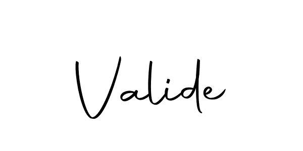 Valide stylish signature style. Best Handwritten Sign (Autography-DOLnW) for my name. Handwritten Signature Collection Ideas for my name Valide. Valide signature style 10 images and pictures png