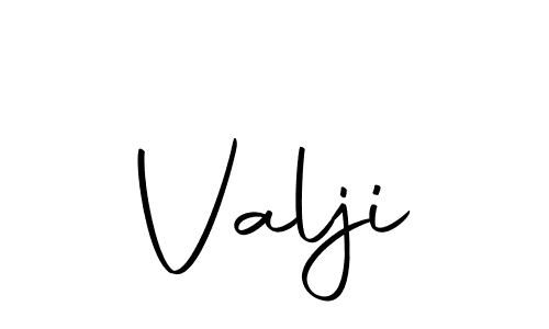 How to make Valji signature? Autography-DOLnW is a professional autograph style. Create handwritten signature for Valji name. Valji signature style 10 images and pictures png