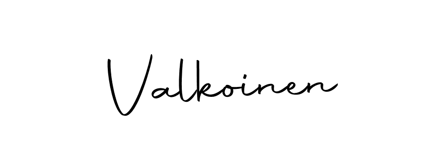 Make a beautiful signature design for name Valkoinen. With this signature (Autography-DOLnW) style, you can create a handwritten signature for free. Valkoinen signature style 10 images and pictures png