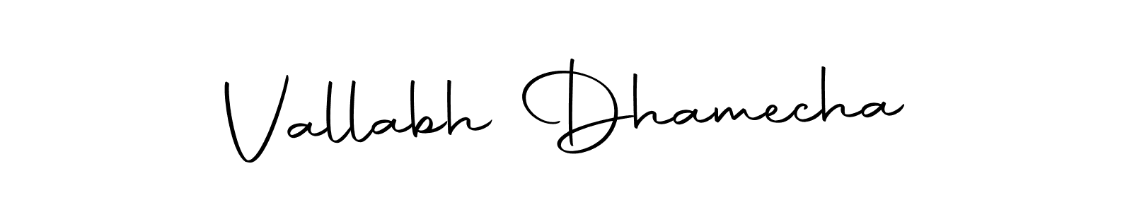 Here are the top 10 professional signature styles for the name Vallabh Dhamecha. These are the best autograph styles you can use for your name. Vallabh Dhamecha signature style 10 images and pictures png