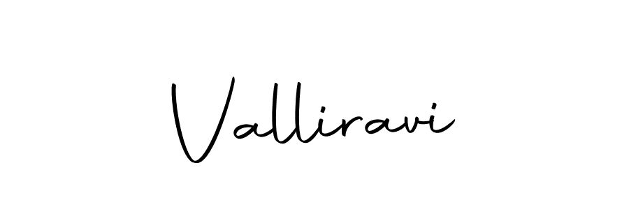Use a signature maker to create a handwritten signature online. With this signature software, you can design (Autography-DOLnW) your own signature for name Valliravi. Valliravi signature style 10 images and pictures png