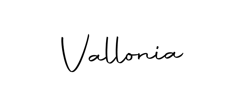 How to Draw Vallonia signature style? Autography-DOLnW is a latest design signature styles for name Vallonia. Vallonia signature style 10 images and pictures png