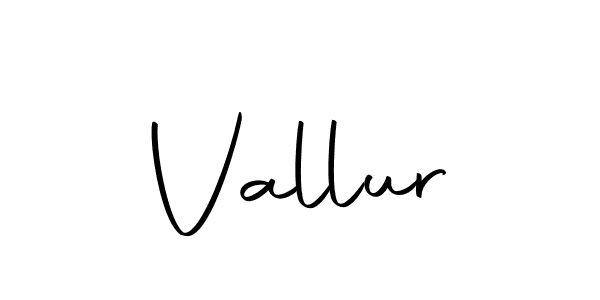 Use a signature maker to create a handwritten signature online. With this signature software, you can design (Autography-DOLnW) your own signature for name Vallur. Vallur signature style 10 images and pictures png