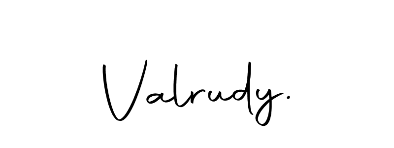 if you are searching for the best signature style for your name Valrudy.. so please give up your signature search. here we have designed multiple signature styles  using Autography-DOLnW. Valrudy. signature style 10 images and pictures png