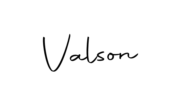 Valson stylish signature style. Best Handwritten Sign (Autography-DOLnW) for my name. Handwritten Signature Collection Ideas for my name Valson. Valson signature style 10 images and pictures png