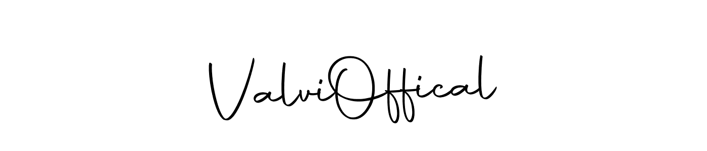 Design your own signature with our free online signature maker. With this signature software, you can create a handwritten (Autography-DOLnW) signature for name Valvi  Offical. Valvi  Offical signature style 10 images and pictures png