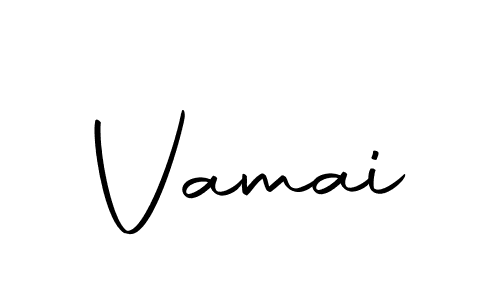 Create a beautiful signature design for name Vamai. With this signature (Autography-DOLnW) fonts, you can make a handwritten signature for free. Vamai signature style 10 images and pictures png