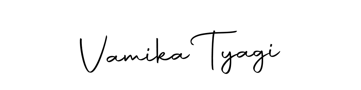 Use a signature maker to create a handwritten signature online. With this signature software, you can design (Autography-DOLnW) your own signature for name Vamika Tyagi. Vamika Tyagi signature style 10 images and pictures png