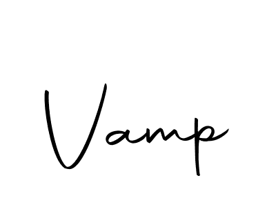 Make a beautiful signature design for name Vamp. With this signature (Autography-DOLnW) style, you can create a handwritten signature for free. Vamp signature style 10 images and pictures png