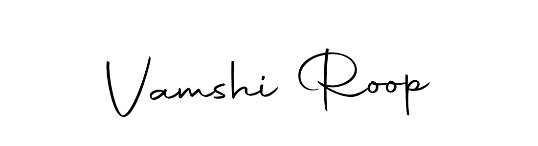 Make a beautiful signature design for name Vamshi Roop. With this signature (Autography-DOLnW) style, you can create a handwritten signature for free. Vamshi Roop signature style 10 images and pictures png