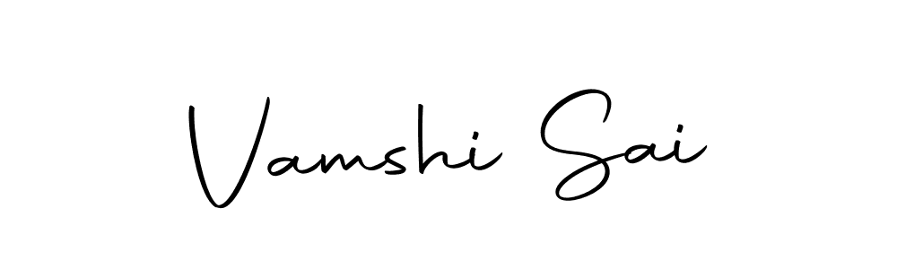 if you are searching for the best signature style for your name Vamshi Sai. so please give up your signature search. here we have designed multiple signature styles  using Autography-DOLnW. Vamshi Sai signature style 10 images and pictures png