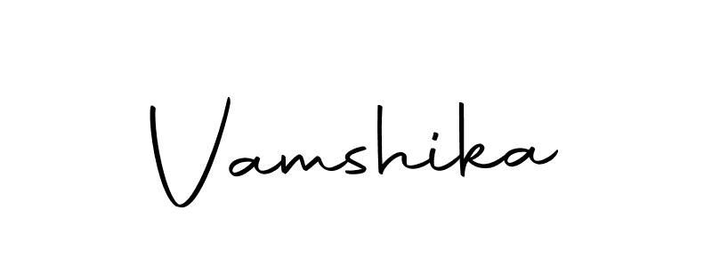 Vamshika stylish signature style. Best Handwritten Sign (Autography-DOLnW) for my name. Handwritten Signature Collection Ideas for my name Vamshika. Vamshika signature style 10 images and pictures png