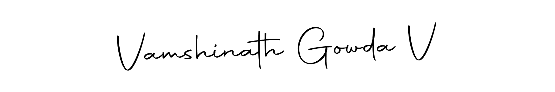 This is the best signature style for the Vamshinath Gowda V name. Also you like these signature font (Autography-DOLnW). Mix name signature. Vamshinath Gowda V signature style 10 images and pictures png