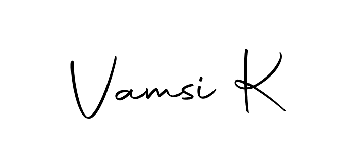 Make a short Vamsi K signature style. Manage your documents anywhere anytime using Autography-DOLnW. Create and add eSignatures, submit forms, share and send files easily. Vamsi K signature style 10 images and pictures png