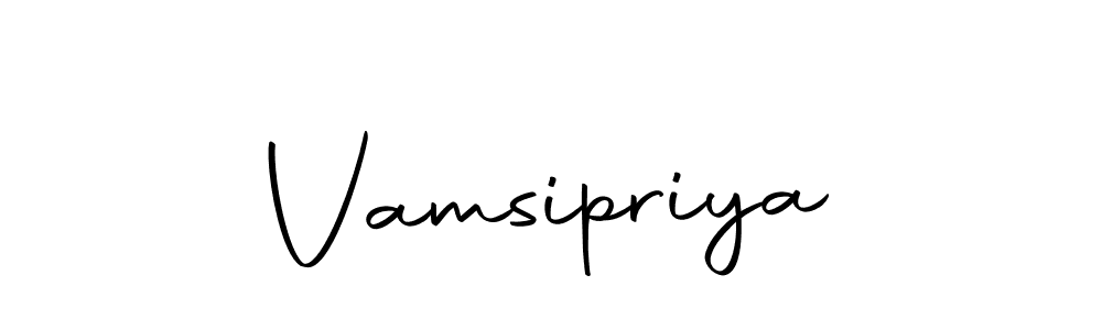 How to make Vamsipriya signature? Autography-DOLnW is a professional autograph style. Create handwritten signature for Vamsipriya name. Vamsipriya signature style 10 images and pictures png