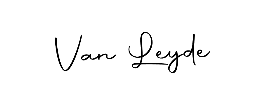 You can use this online signature creator to create a handwritten signature for the name Van Leyde. This is the best online autograph maker. Van Leyde signature style 10 images and pictures png