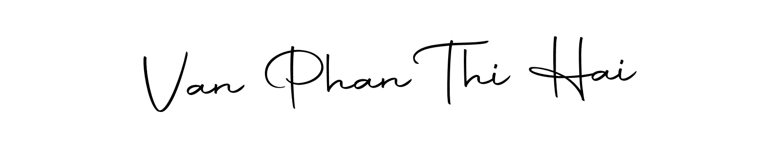 Make a beautiful signature design for name Van Phan Thi Hai. With this signature (Autography-DOLnW) style, you can create a handwritten signature for free. Van Phan Thi Hai signature style 10 images and pictures png