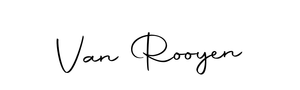 Van Rooyen stylish signature style. Best Handwritten Sign (Autography-DOLnW) for my name. Handwritten Signature Collection Ideas for my name Van Rooyen. Van Rooyen signature style 10 images and pictures png