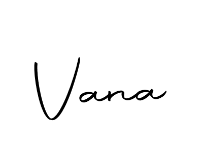 Make a beautiful signature design for name Vana. With this signature (Autography-DOLnW) style, you can create a handwritten signature for free. Vana signature style 10 images and pictures png